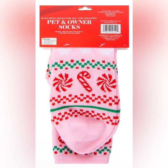 NEW Matching Pet & Owner Festive Socks!!! - Picture 6 of 16